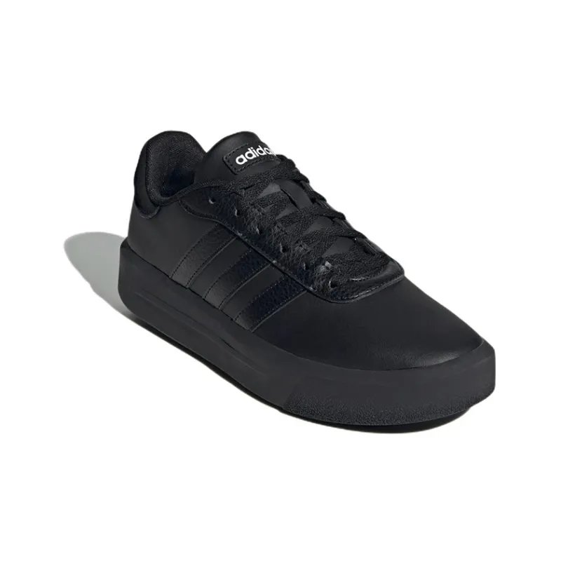 Adidas Court Platform Core Black Cloud White Women's-2