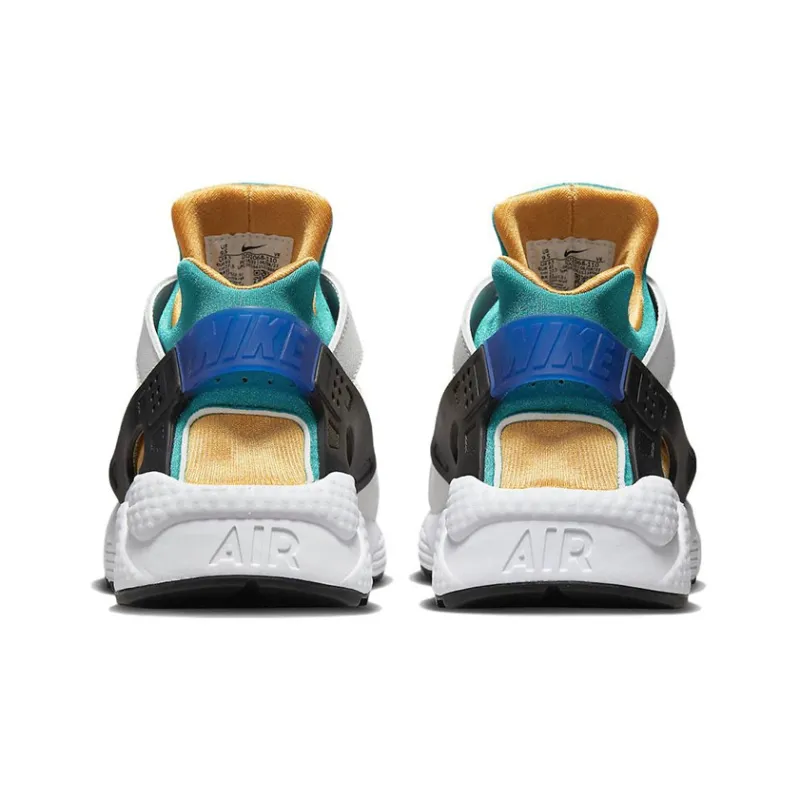 Nike Air Huarache White Blue Emerald Resin-4