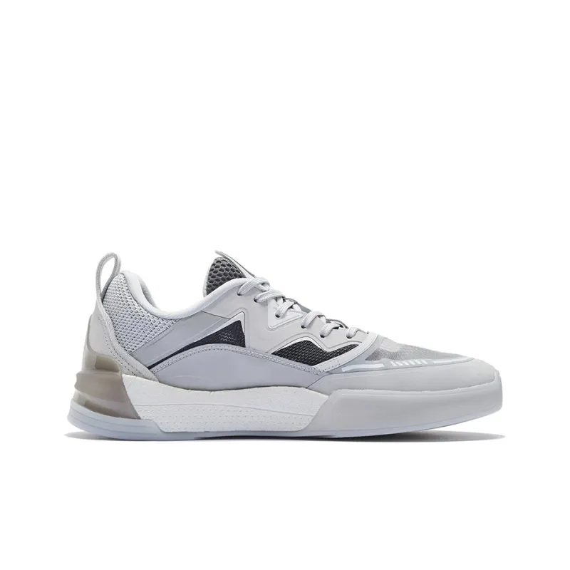LiNing Ellington Men's Erik Ellington Professional Skateboarding Shoes - Grey-1