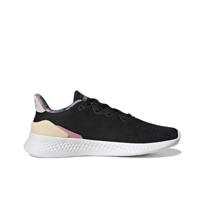 Adidas Neo Puremotion Se Core Black Grey Bliss Orange Women's-1