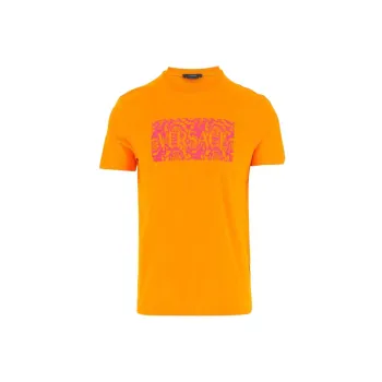 VERSACE T-Shirts Men Orange