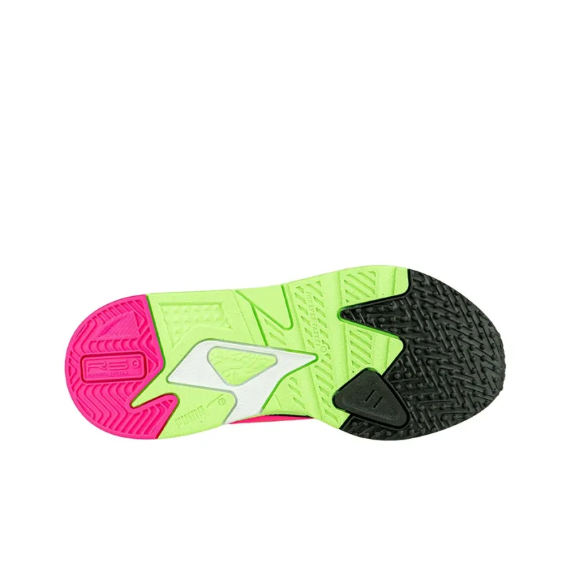 PUMA RS Z Reinvent White Fluo Pink Black Fizzy Lime Women's-3