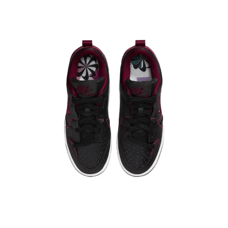 Nike Dunk Low Disrupt 2 Black Dark Beetroot Women's-3