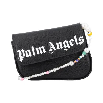 PALM ANGELS Calfskin Crossbody Bag, Shoulder Bag Women's