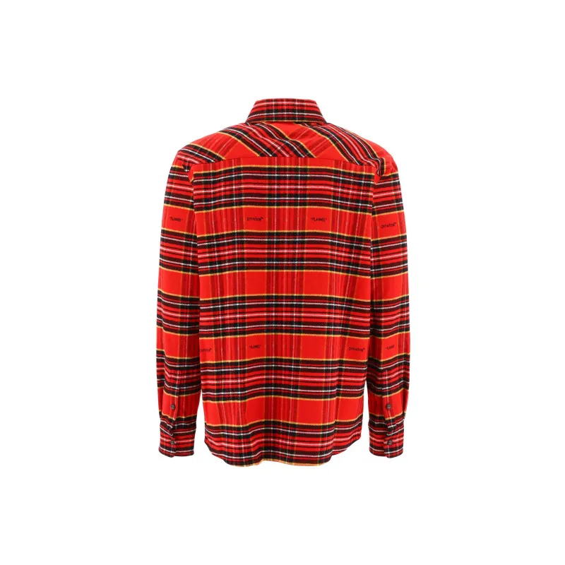 OFF WHITE FW22 Shirts Men Red-1