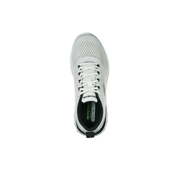 Skechers Overhaul 2.0 Cushioned Anti-Slip Wear-Resistant Breathable Lightweight Low-Top Running Shoes Men's Gray Black-3