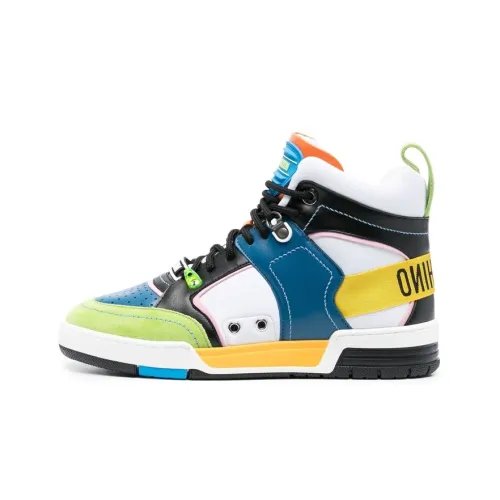 MOSCHINO Skateboard Shoes Men High-Top