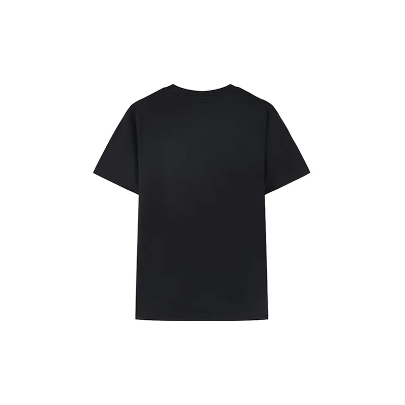 DAVID NAMAN FW22 Straight T Shirt Men's Black-1