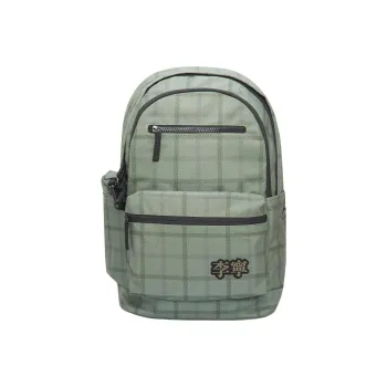 LiNing Polyester Backpack Regular Unisex Burnt Green