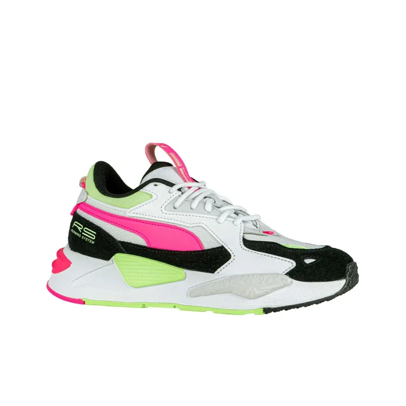 PUMA RS Z Reinvent White Fluo Pink Black Fizzy Lime Women's-1