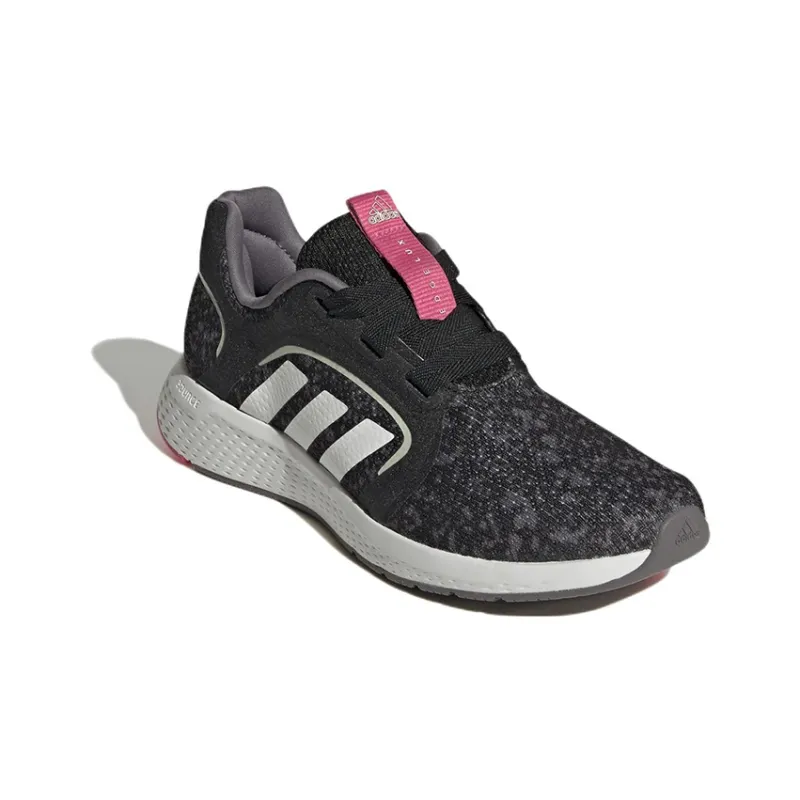 Adidas Edge Lux Running Shoes Women's Low-Top Black/Gray/White-2