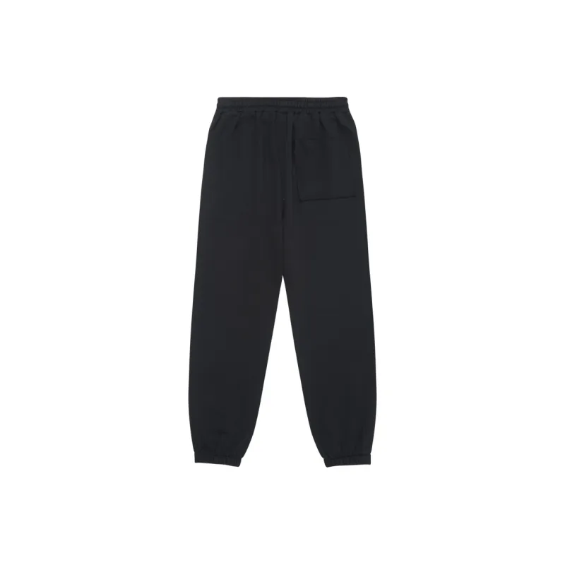 UFZ Knitted Sweatpants Unisex Black-1