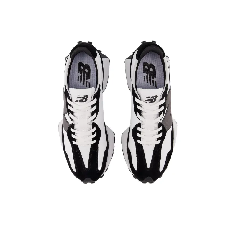New Balance 327 Black White Black Women's-2
