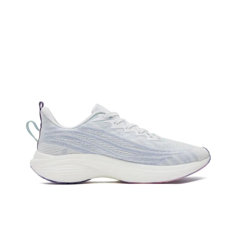 Erke Strange Bullet 3.0 Running Shoes Men Low Top True White/Joyful Blue-1