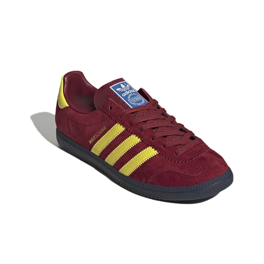 Adidas Originals Warszawa Spzl Noble Maroon Bright Yellow - POIZON