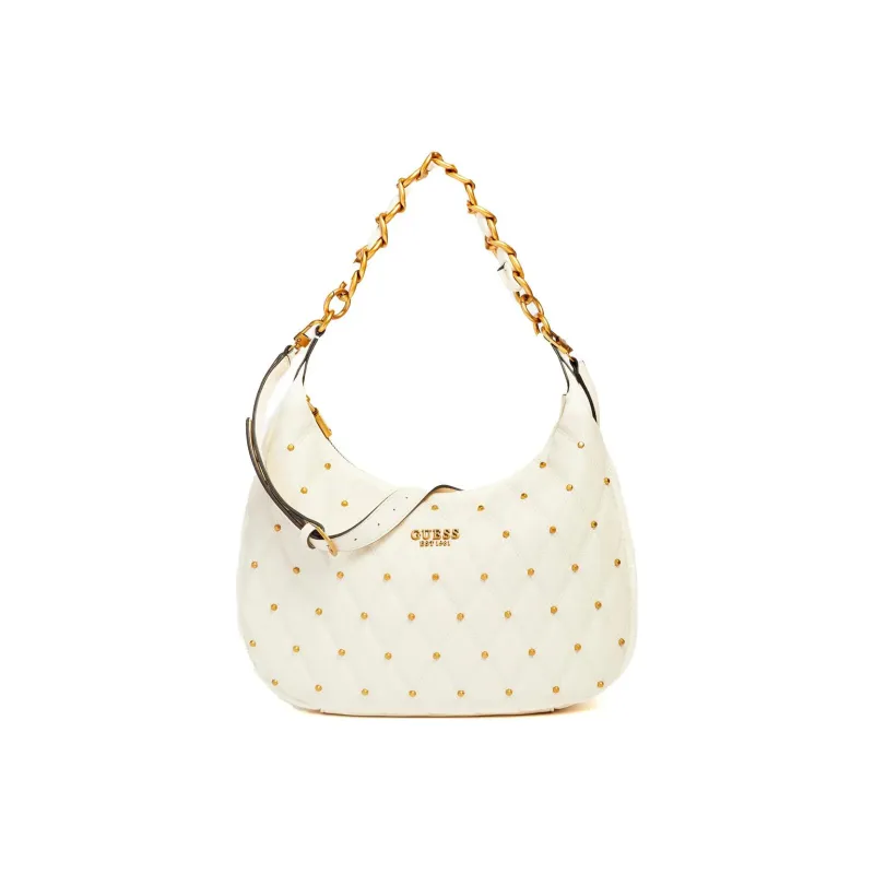 GUESS Polyurethane Hobo Bag Handbag Shoulder Bag Women's-0