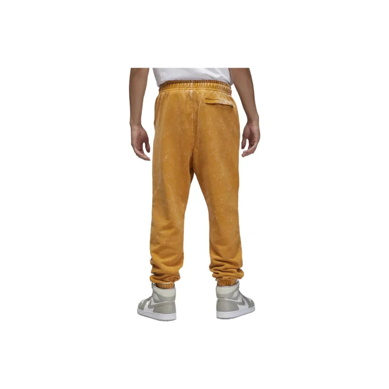 Jordan Flight Knitted Sports Pants Men's Orange-1