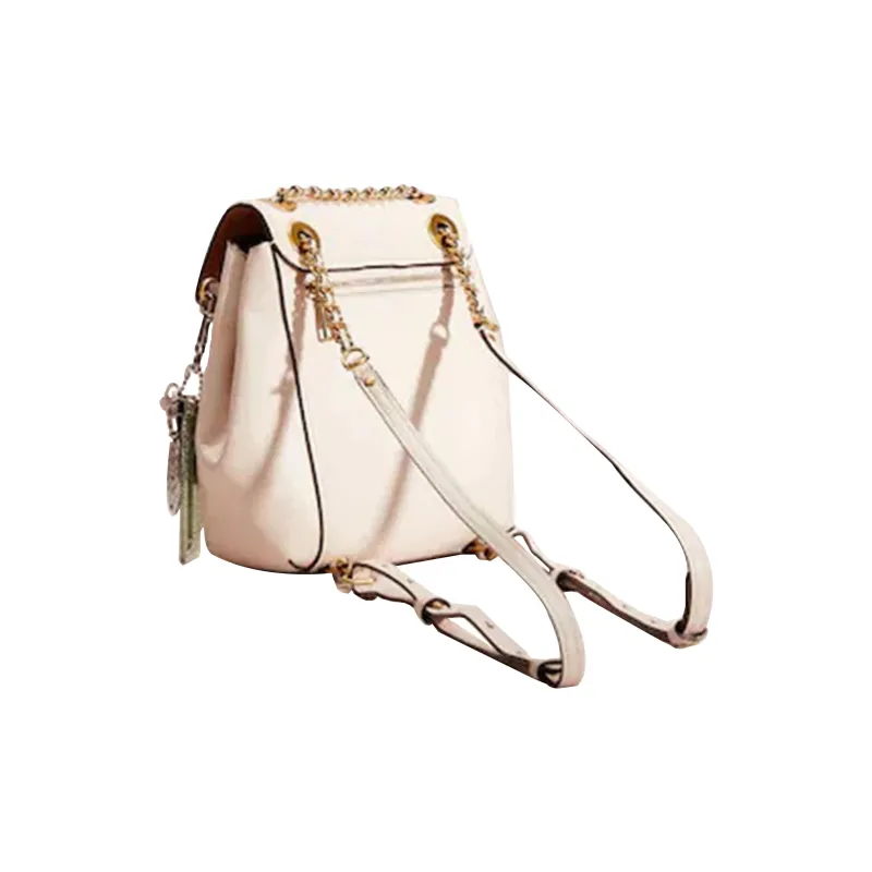 COACH Parker Nappa Leather Backpack Women's Chalk White-1