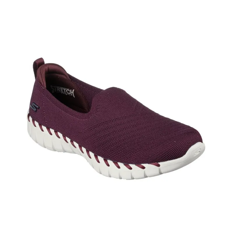 Skechers GO WALK Smart 2 Breathable Lightweight Low-Top Casual Shoes Women's Fuchsia-2