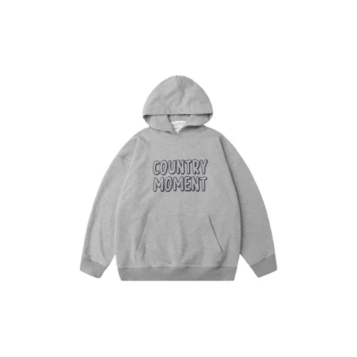 COUNTRY MOMENT Sweatshirts Unisex Gray