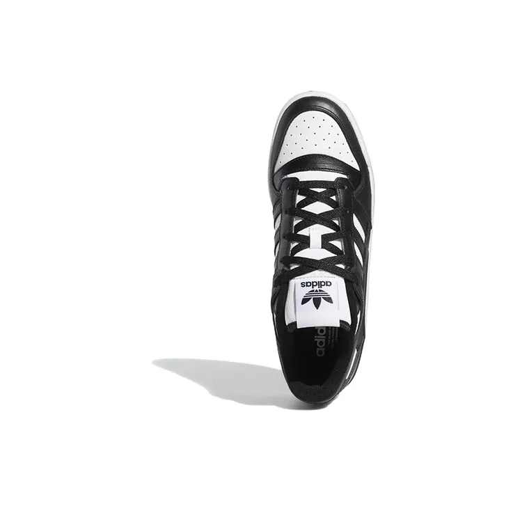 Adidas Forum Low Core Black Cloud White-4