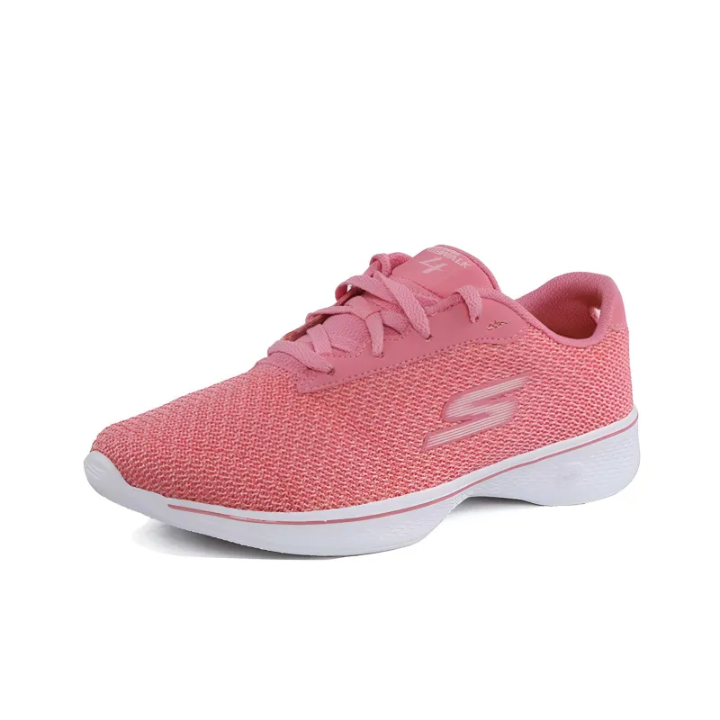 Skechers Go Walk 4 Casual Shoes Women's Low-Top Pink-2