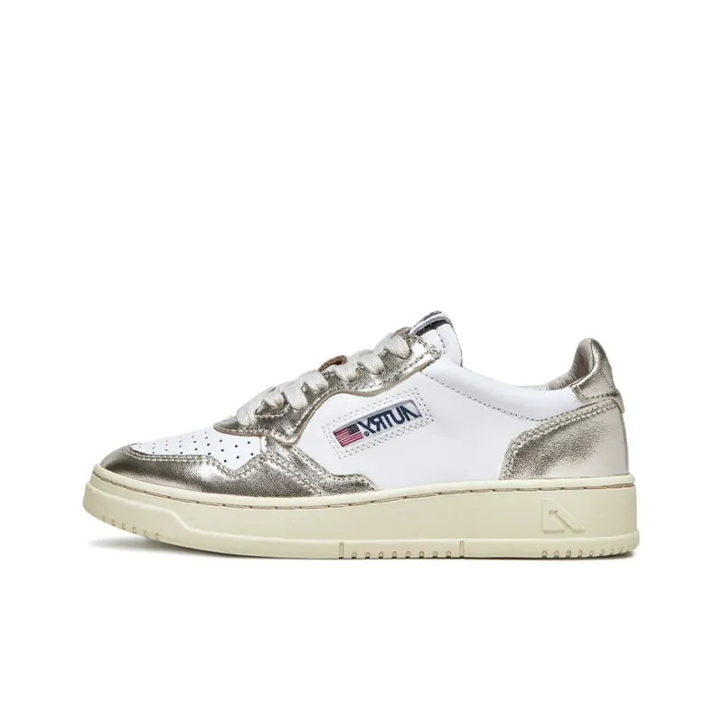 AUTRY Medalist Low 'Leat Leat Platinum' Women's-0