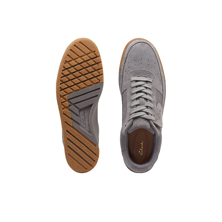 Clarks Stylish Skateboarding Shoes Men's Gray-5