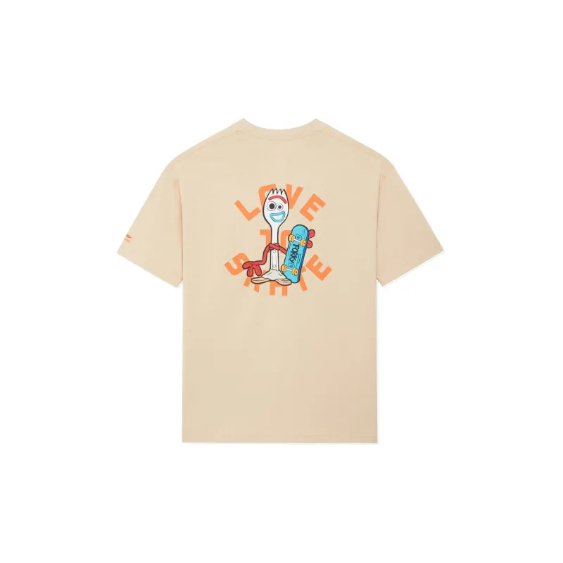 LiNing x Disney T Shirt Unisex Milk Umber-0