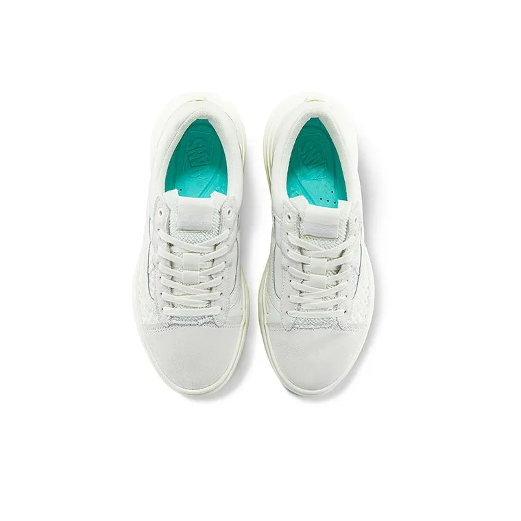 Old Skool Vans Overt Plus ComfyCush 'White Light Brown'-2