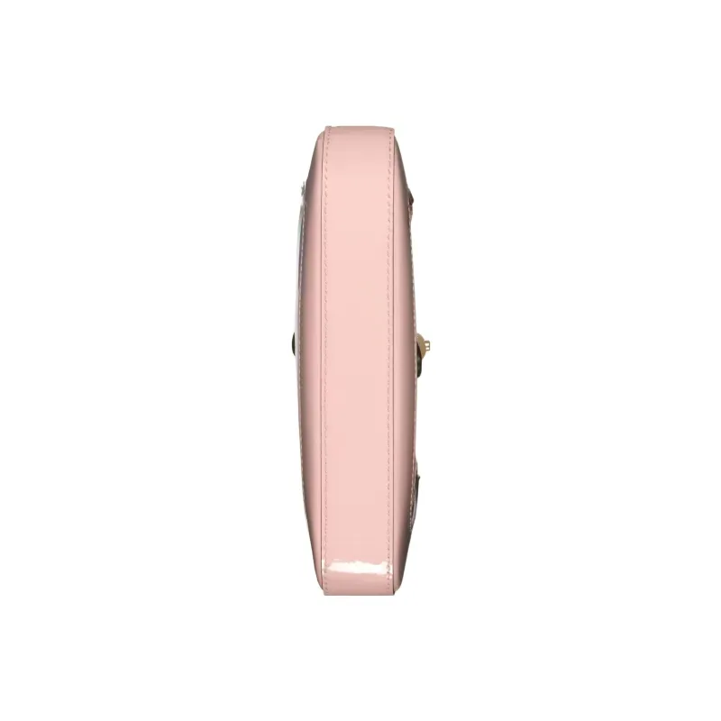 GUCCI Jackie 1961 Patent Leather Crescent Shoulder Bag Shoulder Bag Mini Women's Light Pink-4