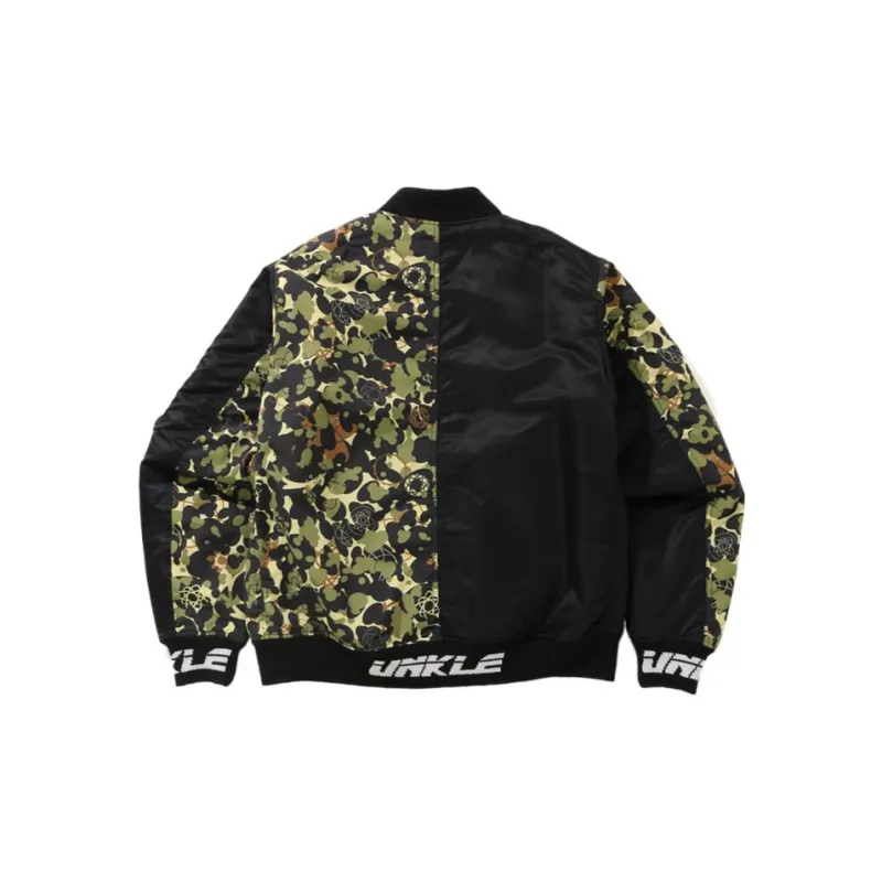 A BATHING APE X Unkle Mwa Camo MA 1 Jacket-1
