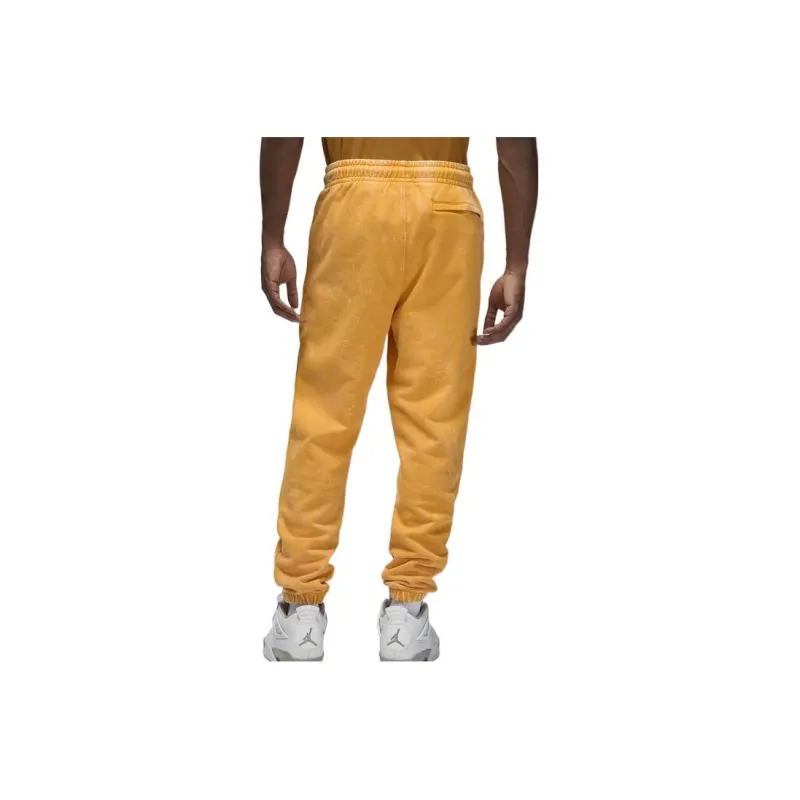 Jordan Knitted Sweatpants Men Yellow-1