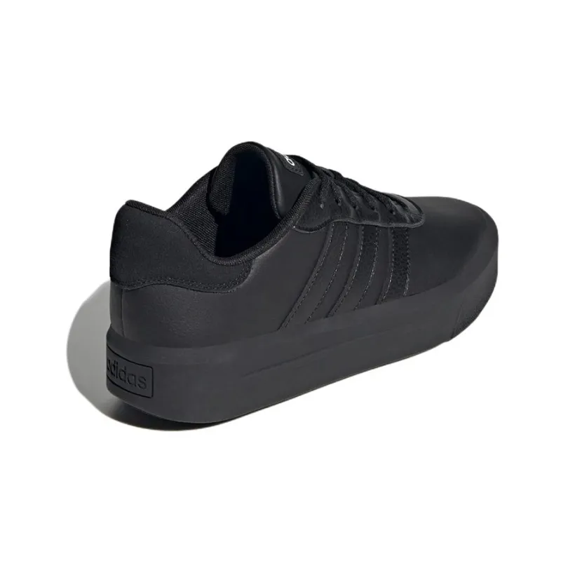 Adidas Court Platform Core Black Cloud White Women's-3