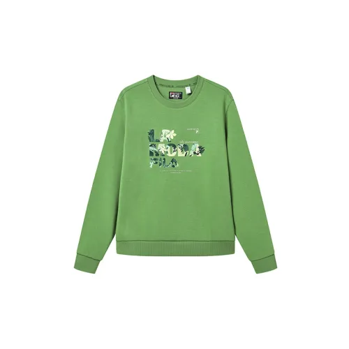 FILA Sweatshirts Women's Green Matte