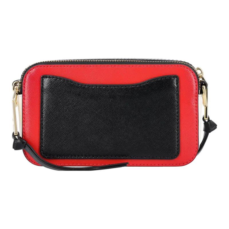 MARC JACOBS Leather Crossbody Bag Shoulder Bag Unisex Red-4