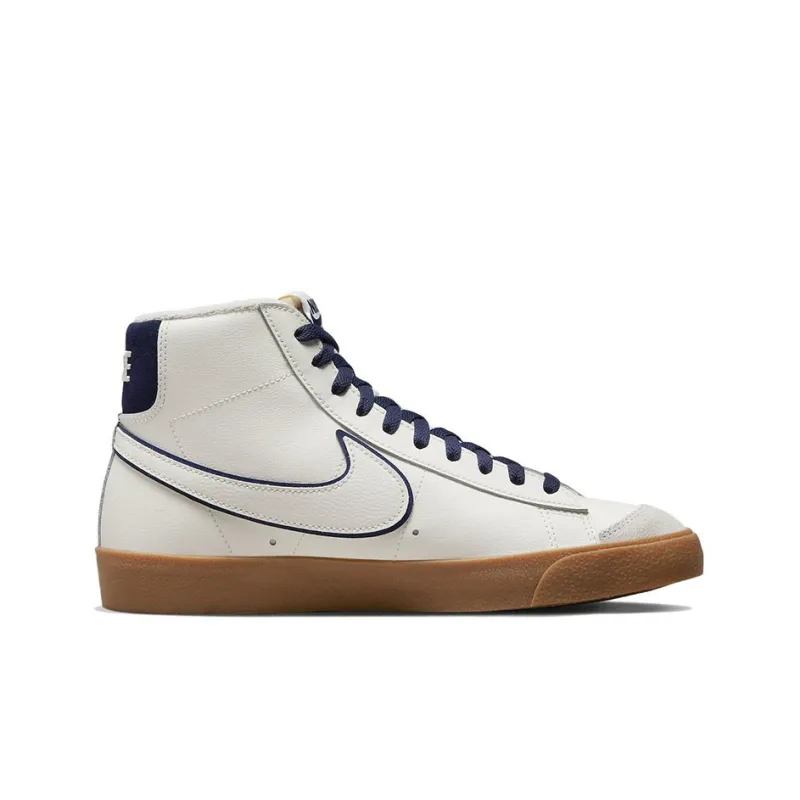 Nike Blazer Mid 77 Prm Sail Navy Gum-1