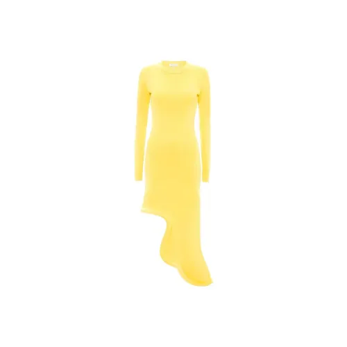 JW Anderson Long-Sleeved Dresses Women's Yellow