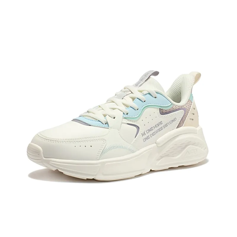 361° Casual Shoes Women's Low Top Feather White/Fresh Pink-1
