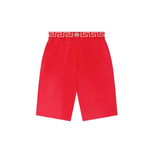 VERSACE Casual Shorts Men Red