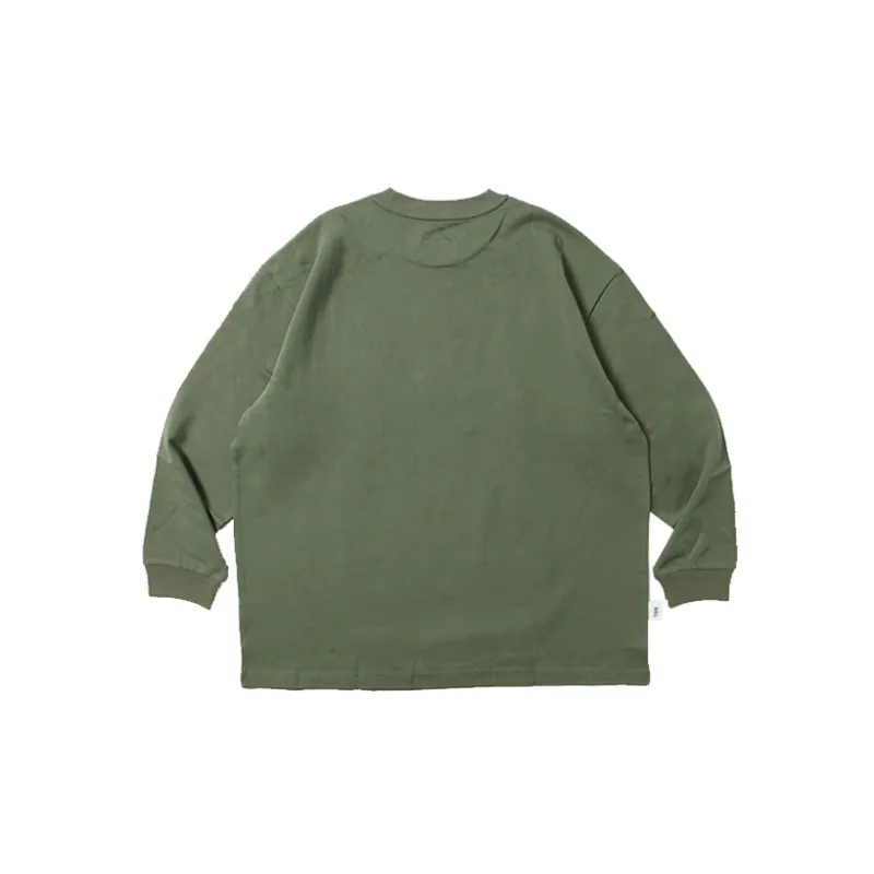 TBALLERBRAND SS21 Long-Sleeved T-Shirt Unisex Army Green-1