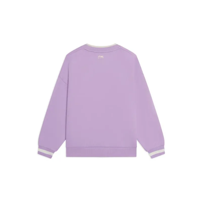 LINING Sports Life Collection Sweatshirts Women's Purple-1