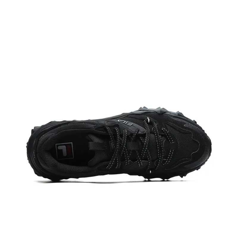 FILA Oakmont 2 2 Cushioning Anti-Slip And Wear-Resistant Low-Top Casual Shoes Women's Black-2