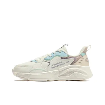 361° Casual Shoes Women's Low Top Feather White/Fresh Pink