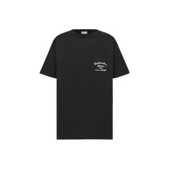 DIOR Quarterly New Products FW22 T Shirt Men's Black