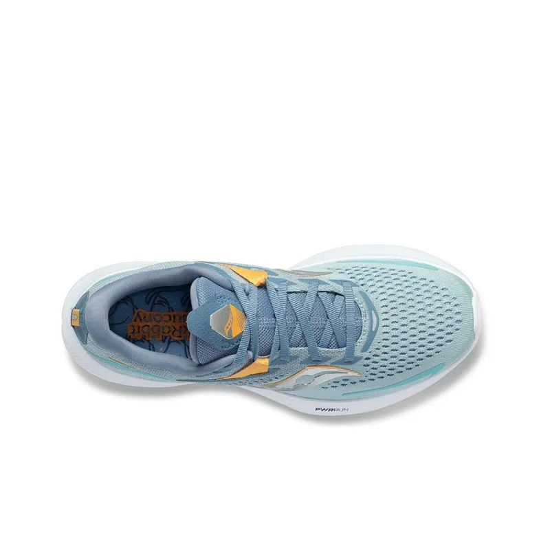 Saucony Ride 15 Running Shoes Women's Low-Top Blue/White-2