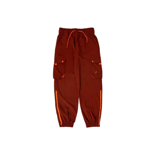 Jordan Knit Sweatpants Men Dark Orange