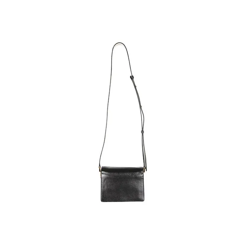 MARNI Trunk Calfskin Crossbody Bag Shoulder Bag Women's Black-3