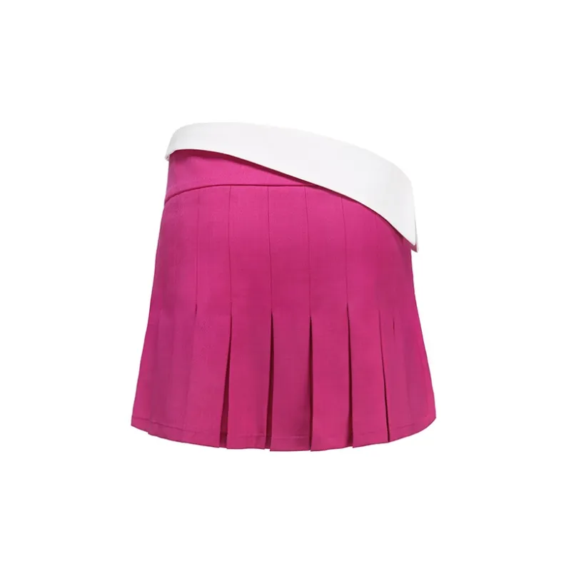 NANA JACQUELINE Casual Short Skirts Women's Rose Red-1