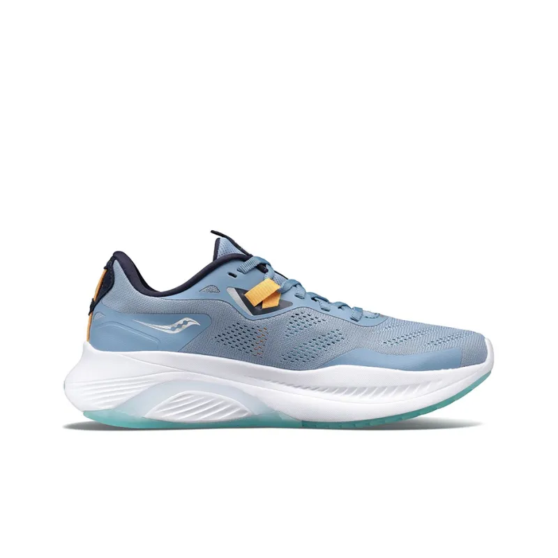 Saucony Guide 15 Running Shoes Women's Low-Top Blue/White/Silver-1